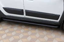 Dacia Duster 2018–2024 Zijsteps Premium (2 stuks, RVS) Black foto 1