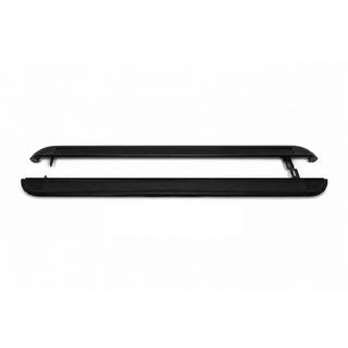 Side steps KB001 (RVS) Black foto 1