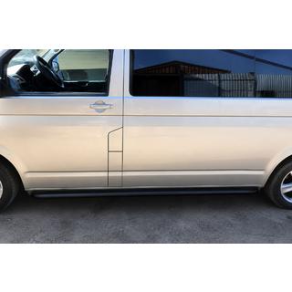 Side steps Premium Black (2 stuks, RVS) foto 1
