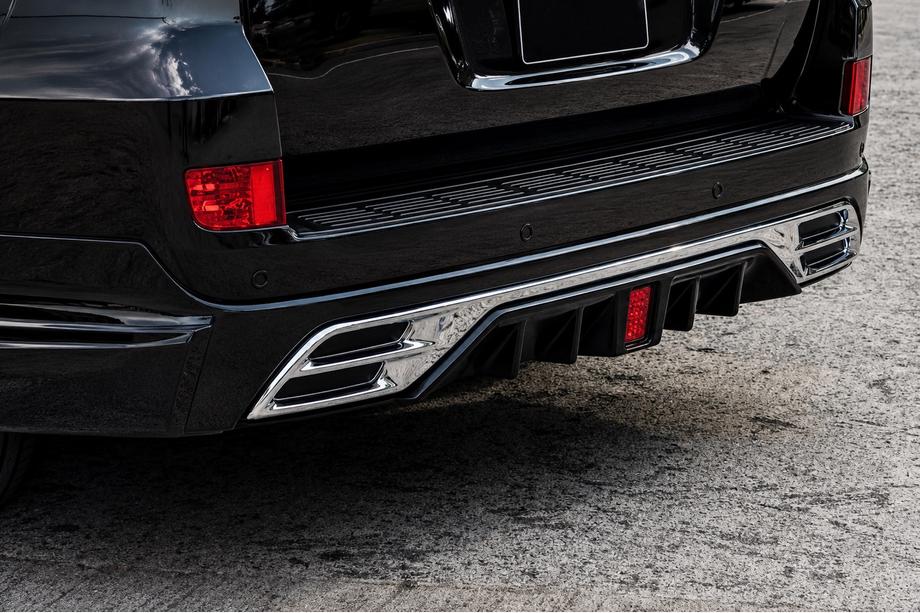 Toyota Land Cruiser 200 2007–2021 Achterbumper diffuser Wald (voor 2016-2021) Image