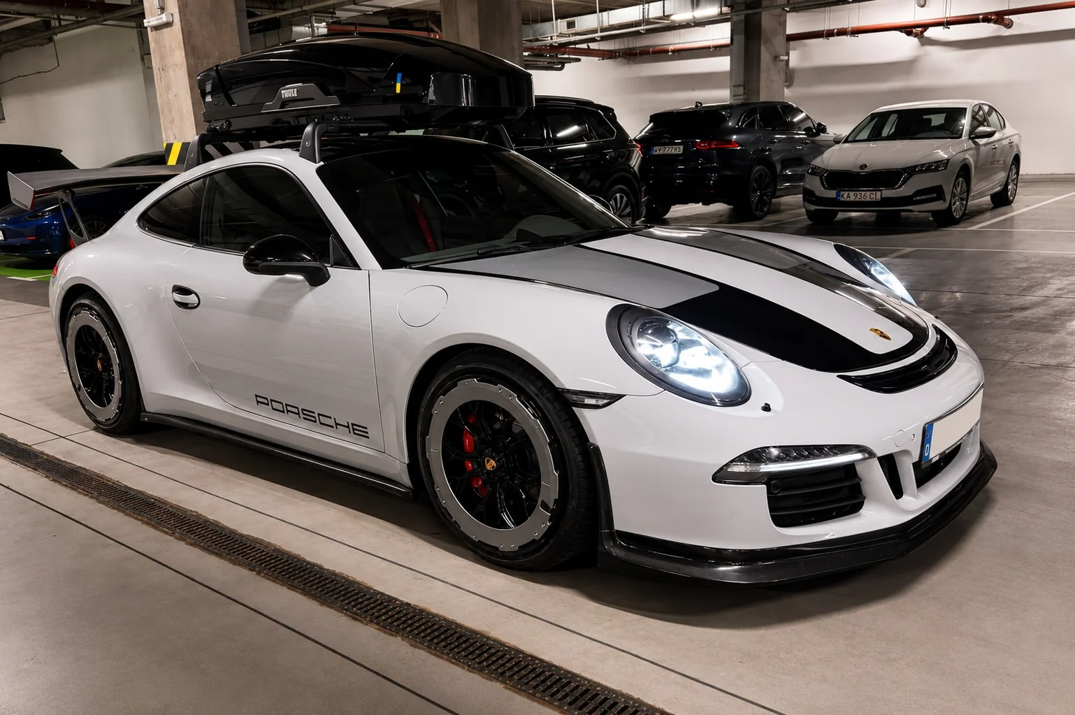 Porsche 911 (991) upgrade: carbon spoiler en velgen