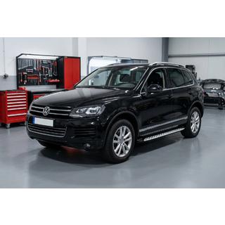 Side steps Shining V1 (2 st., aluminium) Volkswagen Touareg 2010–2018 foto 1