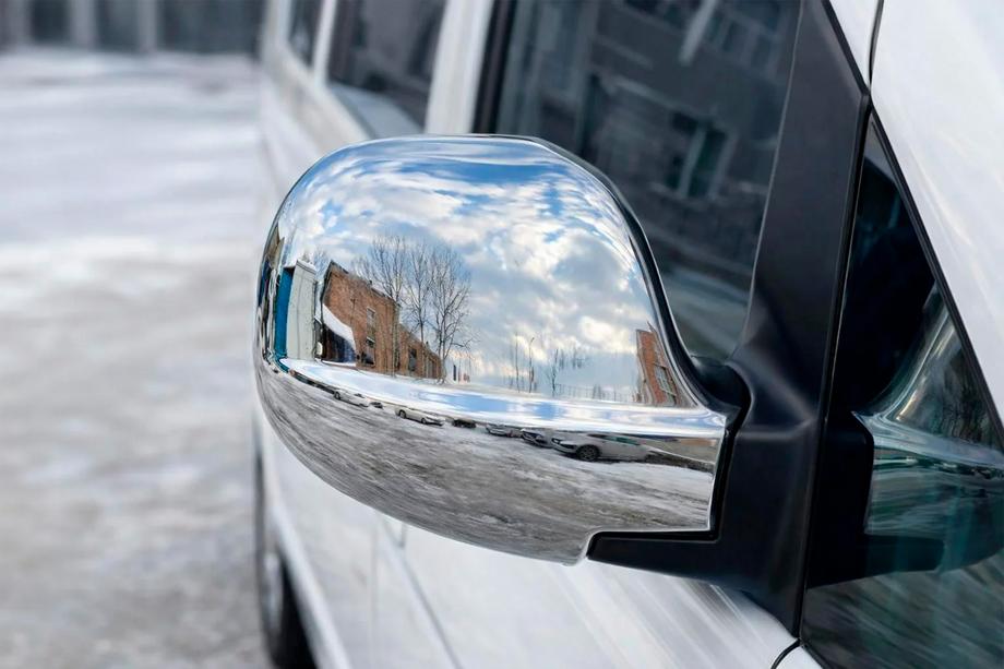 Mercedes Vito W639 2004–2014 Rechter spiegelkap (2004-2010, RVS) Image