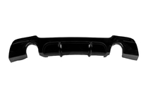 BMW 3-serie E92/E93 2006–2013 Outlet Achterbumper diffuser DPT (voor E92 M-Sport, zwart hoogglans) foto 1