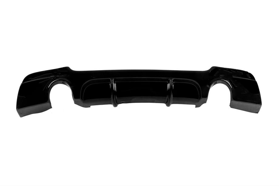 BMW 3-serie E92/E93 2006–2013 Outlet Achterbumper diffuser DPT (voor E92 M-Sport, zwart hoogglans) Image