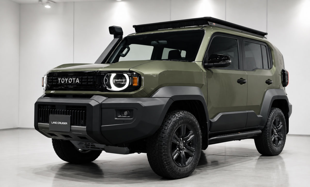 Nieuwe Toyota Land Cruiser FJ 2026: обзор van compacte ladderframe-SUV