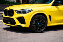 BMW X5 G05 2019–2026 Voorste spatbordverbreders in X5M F95-stijl (2019-2022, 2 stuks) foto 2