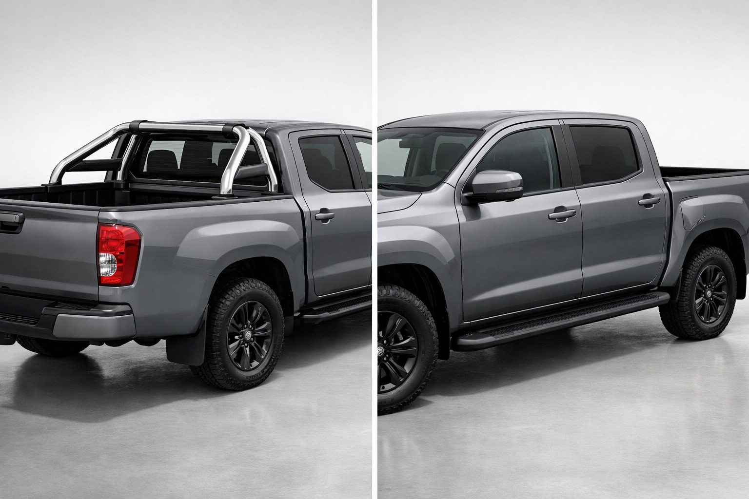 Rolbeugel of side steps: wat is nuttiger voor een pick-up?