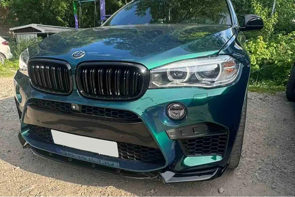 BMW X5 F15 tuning: spiegelkappen, spoiler en frontlip Foto 10