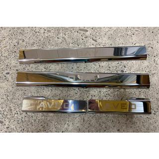 Afgeprijsd: interieur instaplijsten Carmos V1 (4 stuks, RVS) Chevrolet Aveo T250 2005–2011 foto 2
