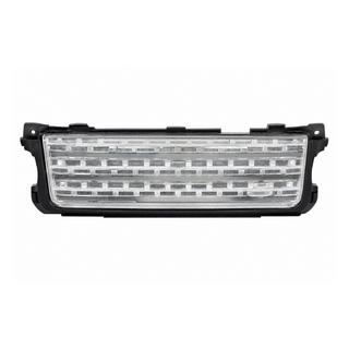 Zilveren radiateurgrille (facelift 2010→2013) Range Rover III L322 2002–2012