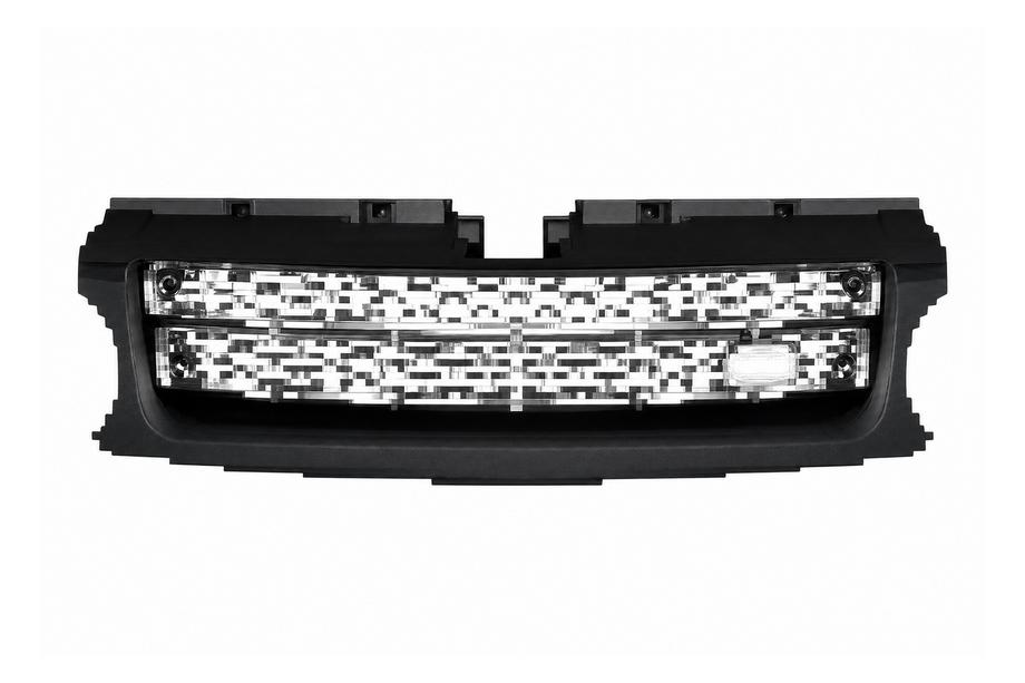 Range Rover Sport 2005–2013 Originele zilveren radiateurgrille, zwarte omlijsting (2010-2012) Image