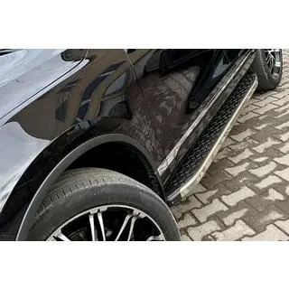 BlackLine side steps (2 stuks, aluminium) foto 3
