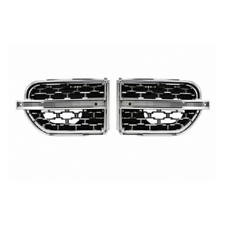 Chromen spatbordroosters Land Rover Discovery III 2004–2009