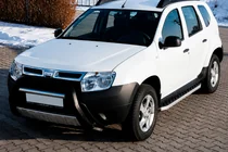 Dacia Duster 2008–2018 BlackLine side steps (2 stuks, aluminium) foto 1