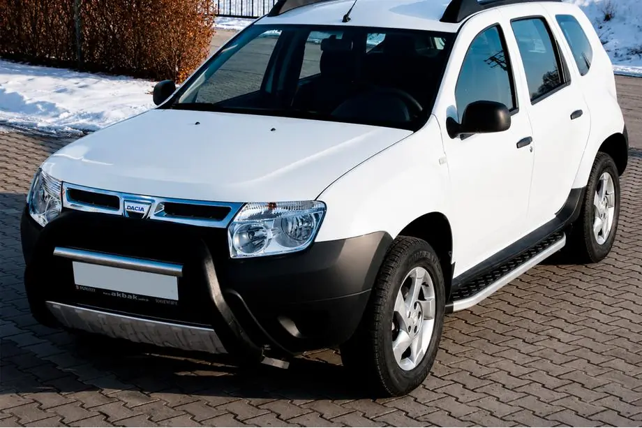Dacia Duster 2008–2018 BlackLine side steps (2 stuks, aluminium) Image