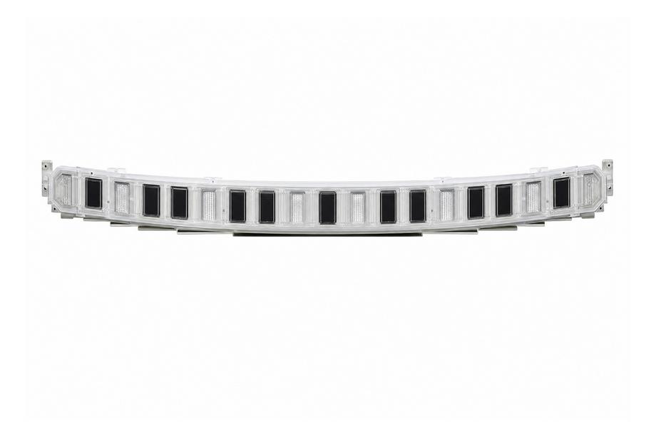 Land Rover Discovery IV 2009–2017 Aluminium sierlijst voor kofferdeksel (2014) Image