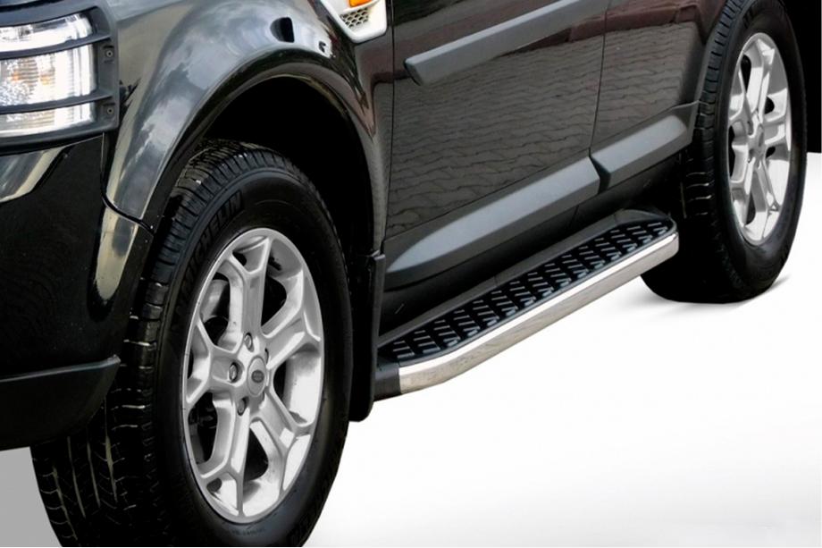 Range Rover III L322 2002–2012 BlackLine side steps (2 stuks, aluminium) Image