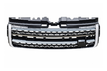 Range Rover Evoque 2012–2018 Zwarte radiateurgrille met zilverkleurige inserts (2016) foto 1