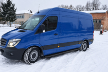 Volkswagen Crafter 2006–2016 Premium Black side steps (set 2 stuks, RVS) foto 2