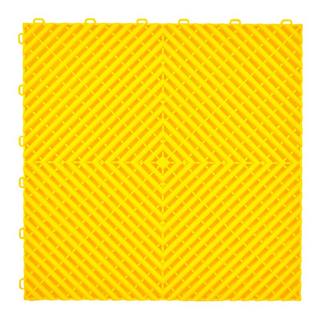 Modulaire tegel P/P (40×40×1,8 cm, geel)