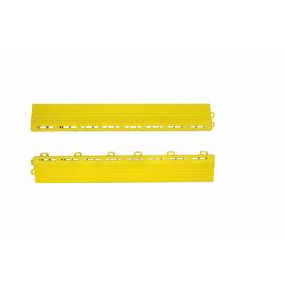 Montagerail voor grillemesh P/P (40x6x1,8 cm, geel)