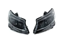 Mercedes Vito/V-klasse W447 2014– Koplampen 2025 Design LED Black (voor Vito, 2 stuks) foto 1