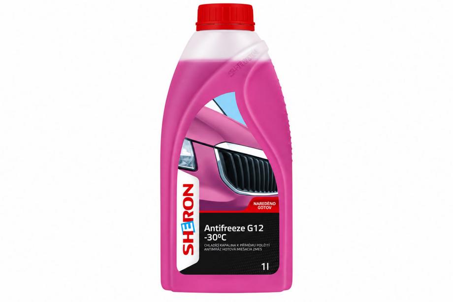 Koelvloeistof antivries G12 -30 °C roze 1 l SHERON Image