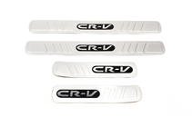 Honda CRV 2001–2006 Libao instaplijsten (set 4 stuks, RVS) foto 2
