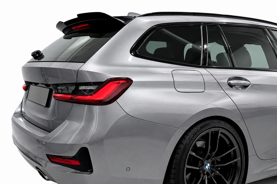 BMW 3 Serie G20/G21 2018– DPT spoiler (voor G21, hoogglans zwart) Foto 2