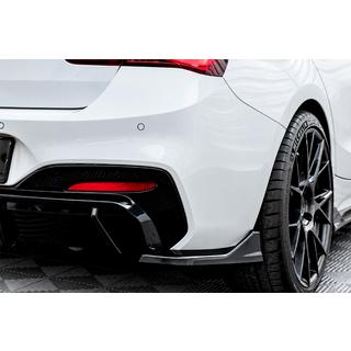 DPT achterbumper FLAP-extensions (voor F20, hoogglans zwart) BMW 1 Serie F20/F21 2011–2019 foto 1