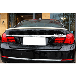 DPT spoiler (hoogglans zwart) BMW 7 Serie F01/F02 2008–2015 foto 1