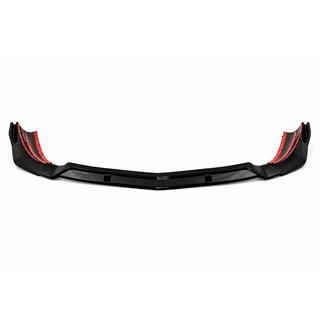 Voorbumper lip spoiler DPT V-1 (hoogglans zwart) foto 2