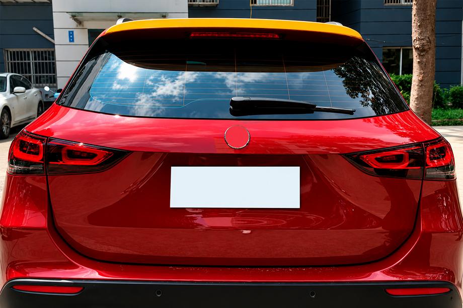 Mercedes GLA H247 2020– DPT spoiler (hoogglans zwart) Image