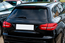 Mercedes C-klasse W205 2014–2021 Spoiler DPT (SW, hoogglans zwart) foto 1