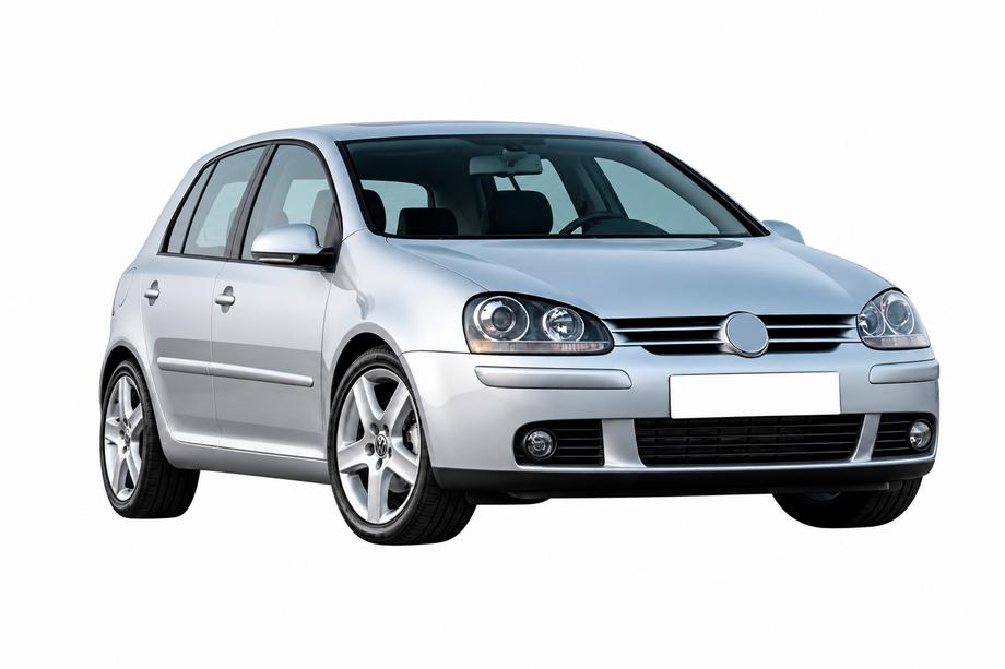 Volkswagen Golf 5 2003–2009 DPT front bumper lip (hoogglans zwart) Image