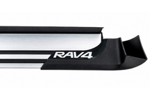 Toyota Rav 4 2013–2018 OEM V4 Silver side steps (2016-2018, 2 stuks, aluminium) foto 9