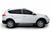 Toyota Rav 4 2013–2018 OEM V4 Silver side steps (2016-2018, 2 stuks, aluminium) foto 7