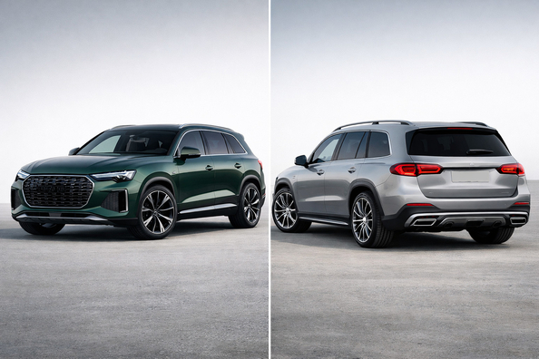 Audi Q9 2027 vs Mercedes-Benz GLS 2027: prijs, motoren, specificaties en wat is beter