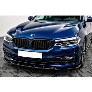 Voorbumper lip spoiler DPT (voor Base 2017-2020, hoogglans zwart, spuitgegoten) BMW 5 Serie G30/G31 2017–2023 foto 1