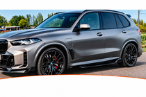 BMW X5 G05 2019–2026 Sideskirt extensions DPT (2023+, glanzend zwart) foto 1