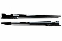 BMW X5 G05 2019–2026 Sideskirt extensions DPT (2023+, glanzend zwart) foto 2
