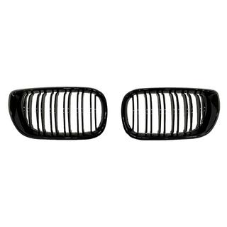 Niergrilles M-Look DPT (1997-2001, hoogglans zwart) BMW 3 Serie E46 1998–2006