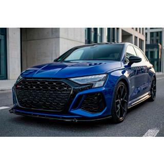Frontlip voor voorbumper Lip DPT V2 (voor RS3, 2020-2024, hoogglans zwart) Audi A3 2020– foto 1