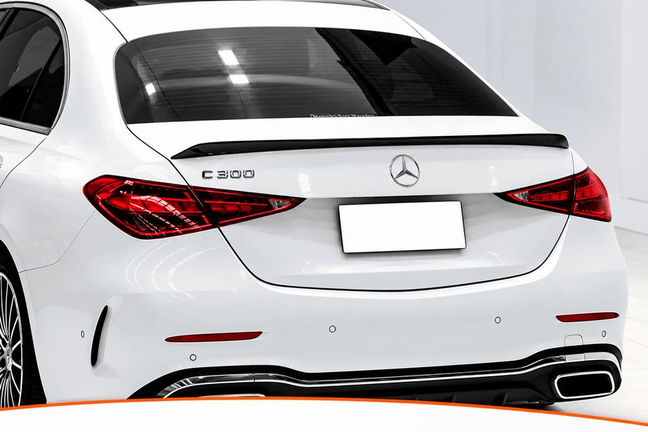 Mercedes C-klasse W206 2022– DPT spoiler (hoogglans zwart) Image