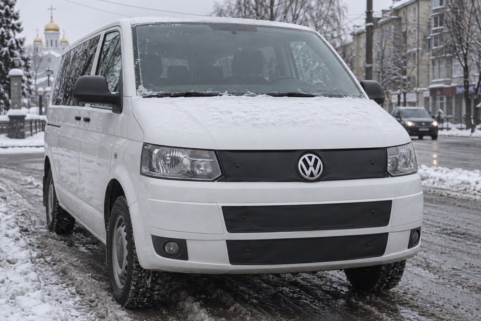 Winterafdekking voor Volkswagen T4, T5, T6 en Caddy: boven, onder of beide