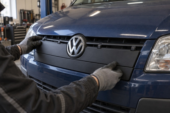 Winterafdekking voor Volkswagen T4, T5, T6 en Caddy: boven, onder of beide