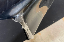 BMW 3 Serie E46 1998–2006 Outlet CSL-Style V2 spoiler (voor SD, hoogglans zwart) foto 2