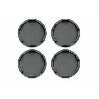 Grijze naafdoppen (64x62 mm, 4 stuks) foto 2