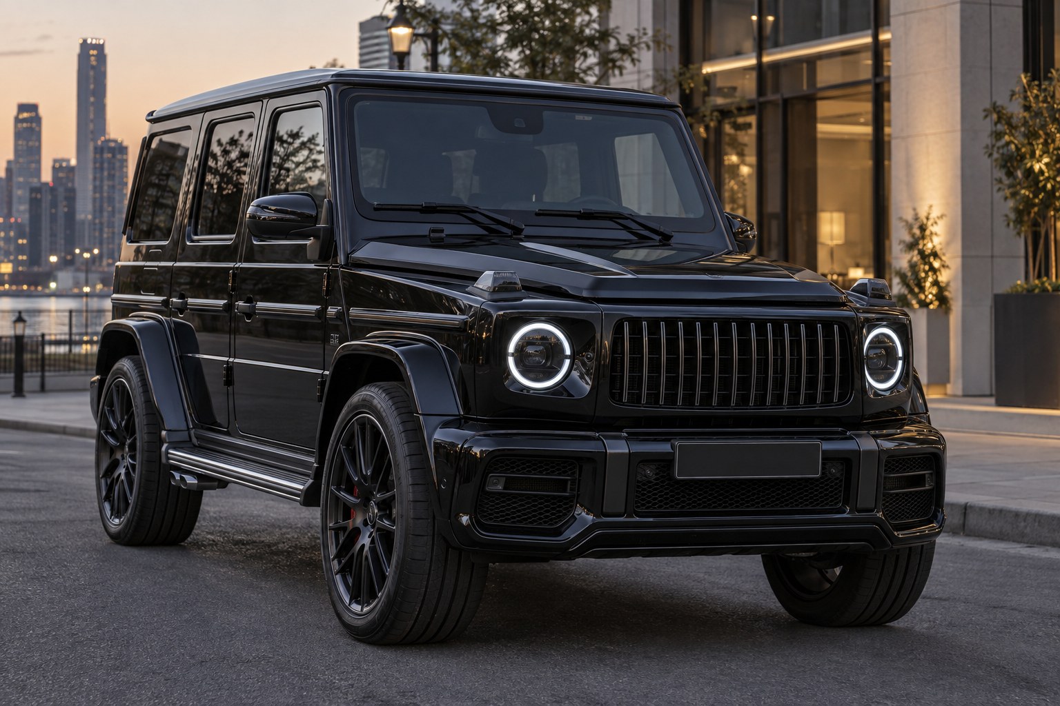 Mercedes G-Class W463 in G63 2018+-stijl: wat past echt – bumpers, koplampen, spiegels